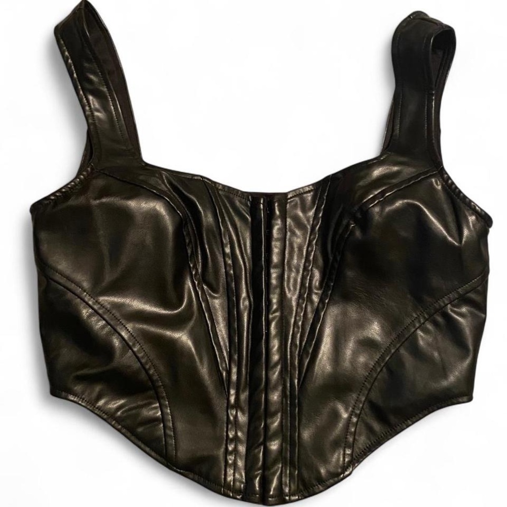 Windsor Black Corset Top